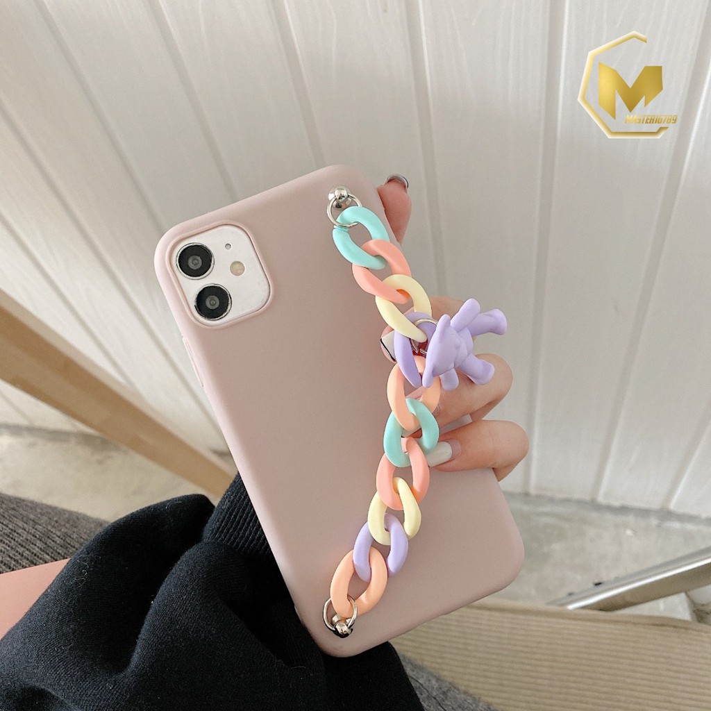CASE SOFTCASE CANDY GELANG RANTAI SAMSUNG A8 A8+ A9 2018 MA338