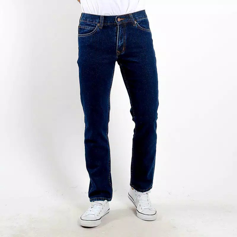 Edwin Celana Jeans Vegas 04 Reguler Fit Pria Panjang Dark Blue GRATIS ONGKIR 100% SE INDONESIA