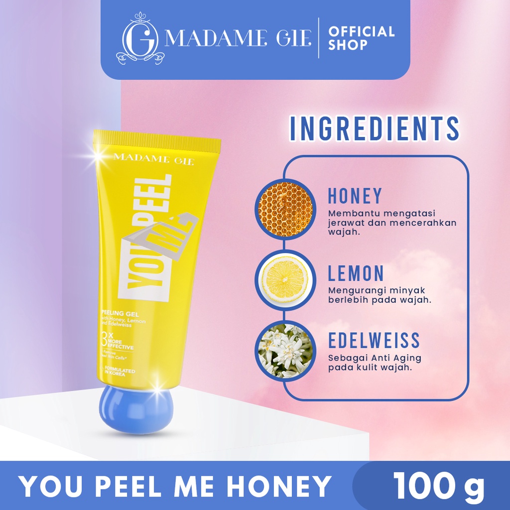 ❤ MEMEY ❤ MADAME GIE You Peel Me Peeling Gel Cleanser 100ml