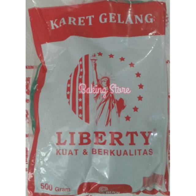 Karet Hijau Liberty 500gram - Karet