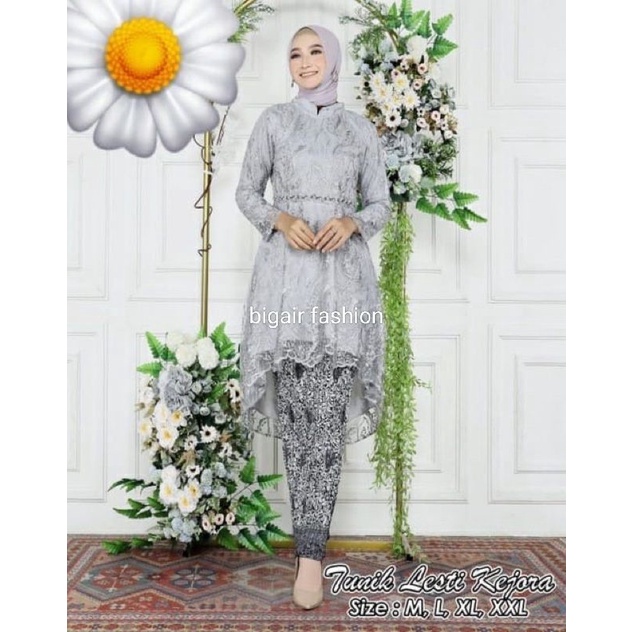 Terbaru Setelan Kebaya Aurora modern Set Kebaya Lesty Tulle Kebaya Wisuda Kebaya lamaran kebaya pesta by BA