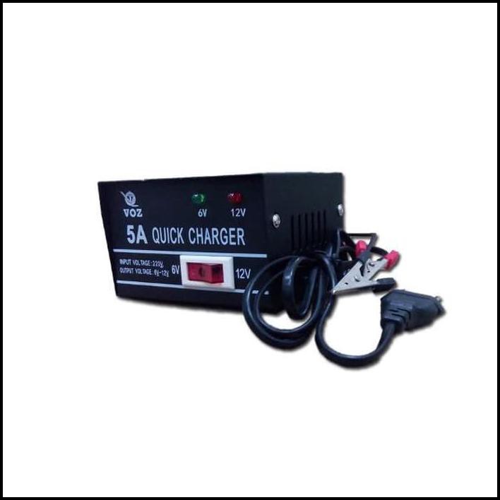 Charger Aki 6 Volt Dan 12 Volt, Charger Aki Motor 6 Volt Dan 12 Volt
