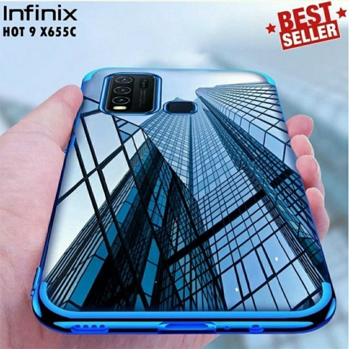 CASE INFINIX NOTE 8 - PREMIUM SHINING CHROME INFINIX NOTE 8