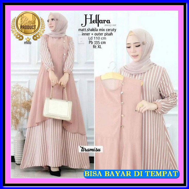 Games Lebaran Pakaian Wanita Syari Gmis Syar'I Casual Premium Elegan Ori Gamus Cewek Baju Gamis Dres