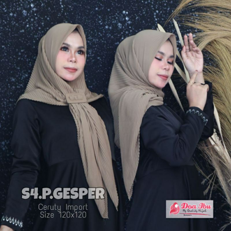 SEGIEMPAT PLISKET GESPER / S4.P GESPER BY. DOI/ DOA IBU/SEGIEMPAT PLISKET ORI DOA IBU