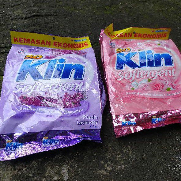 So Klin Softergent 490gr - So Klin detergen pakaian