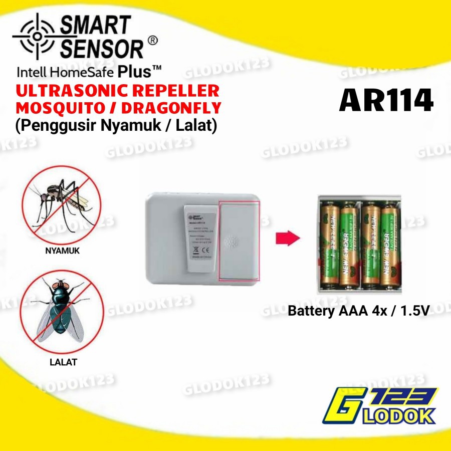 Pengusir Nyamuk Anti Serangga Lalat Ultrasonic Camping Hiking Mancing