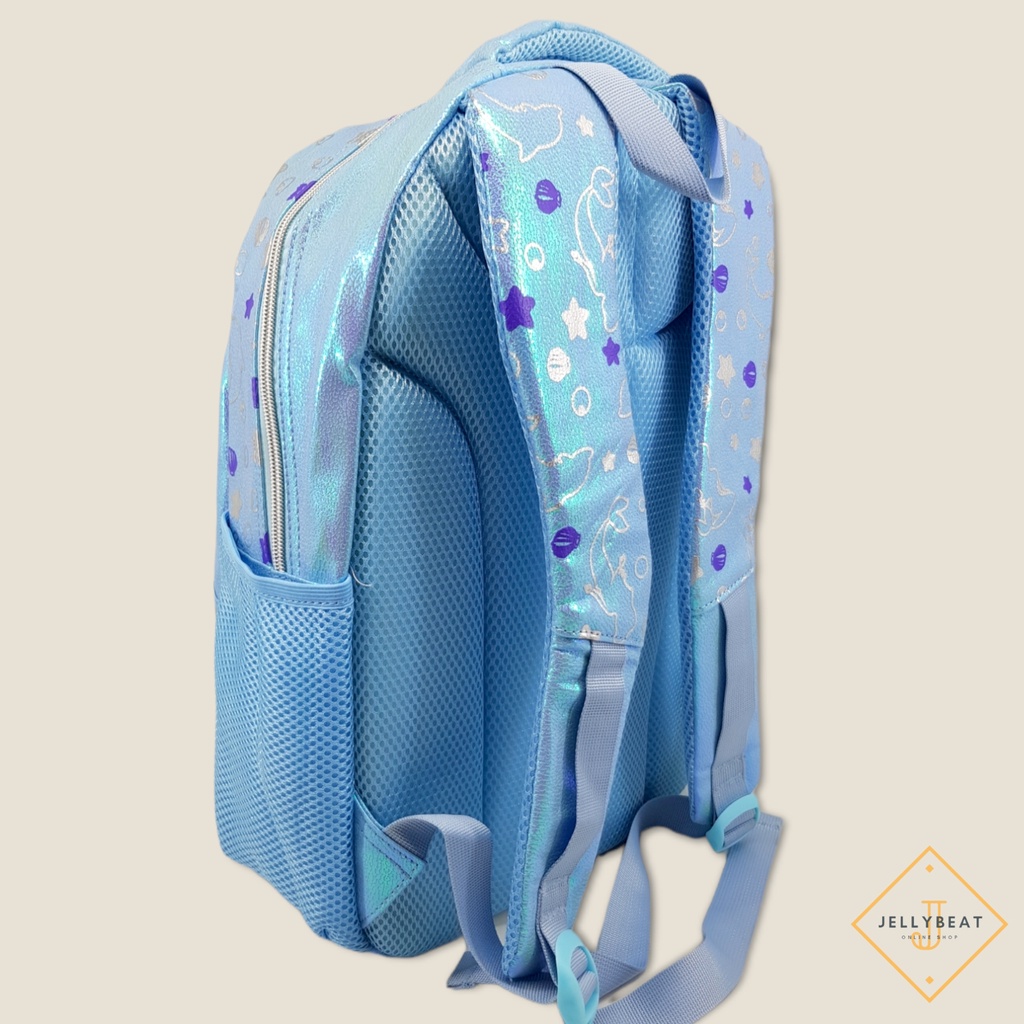 Tas Ransel Import Smiggle - Senior Blue Mermaid