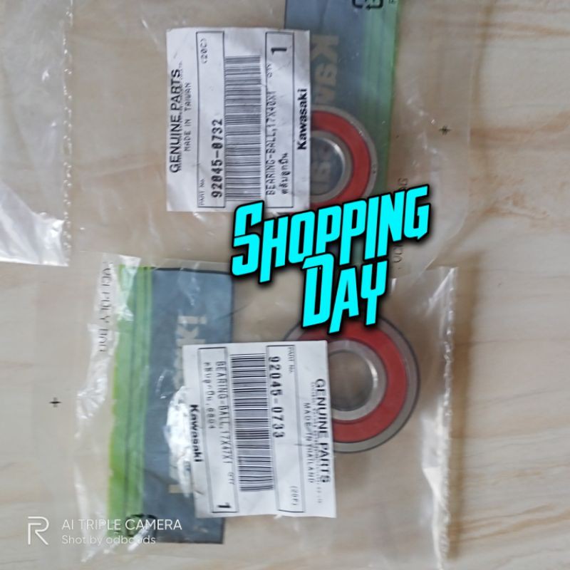 bearing laher roda belakang ninja 250R z250 ORIGINAL