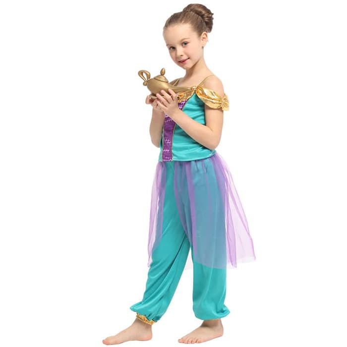 Arabian princess JASMINE genie costume toddler kostum anak puteri arab