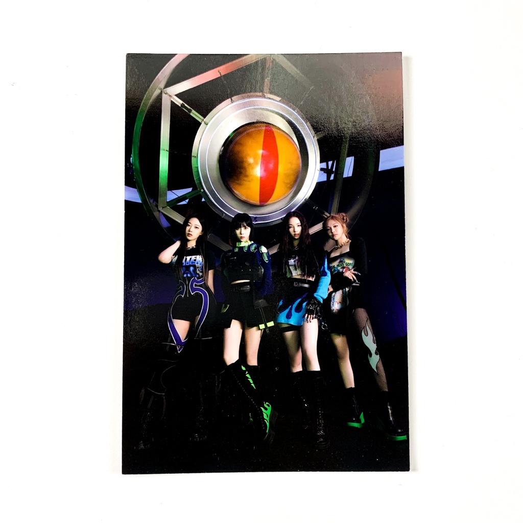 [sharing] aespa Savage SM Global Shop SGS Benefit Postcard / Folded Poster