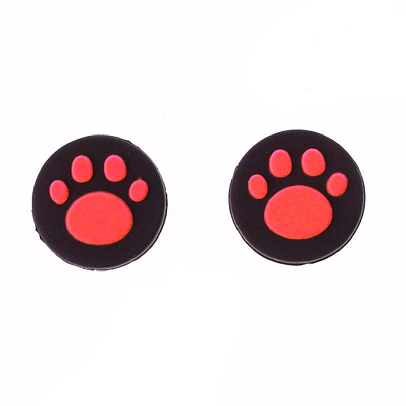 Btsg Cover Pelindung Thumb Grip Joystick PSV1000 Bentuk Telapak Kaki Kartun