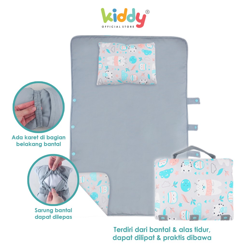 Kiddy Alas Tidur Bayi / Alas Bayi Serbaguna Forest Deer Portable Pad