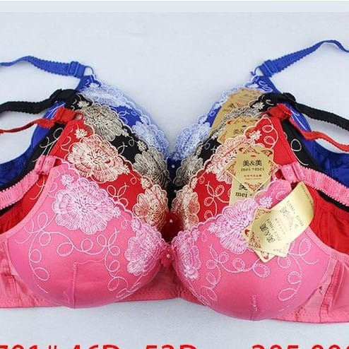 Bra/BH Wanita - Import 701 Busa Tipis Cup Besar Bahan Lembut