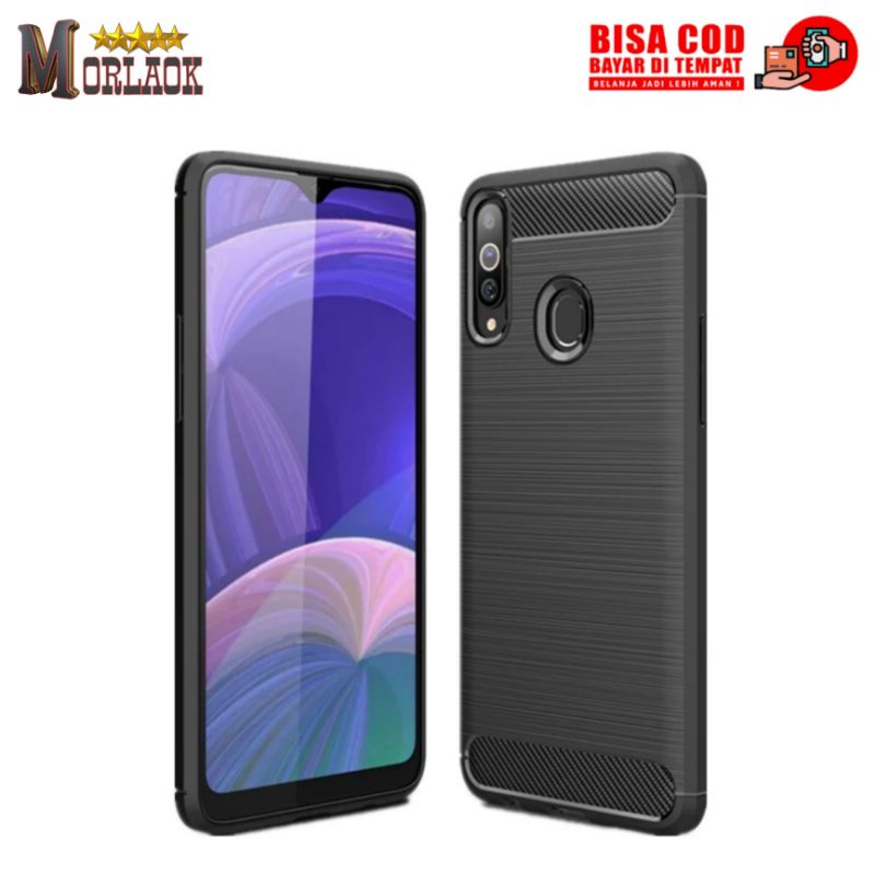 Casing Samsung A20S Carbon Soft Case Samsung A20s