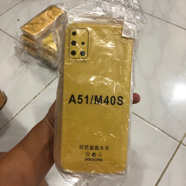 SOFT CASE KONDOM ANTI CRACK SAMSUNG GALAXY A51/M40S CASING SILICON