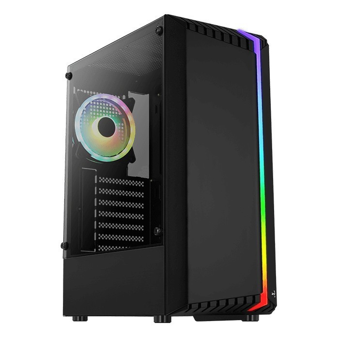 AeroCool BIONIC RGB Tempered Glass