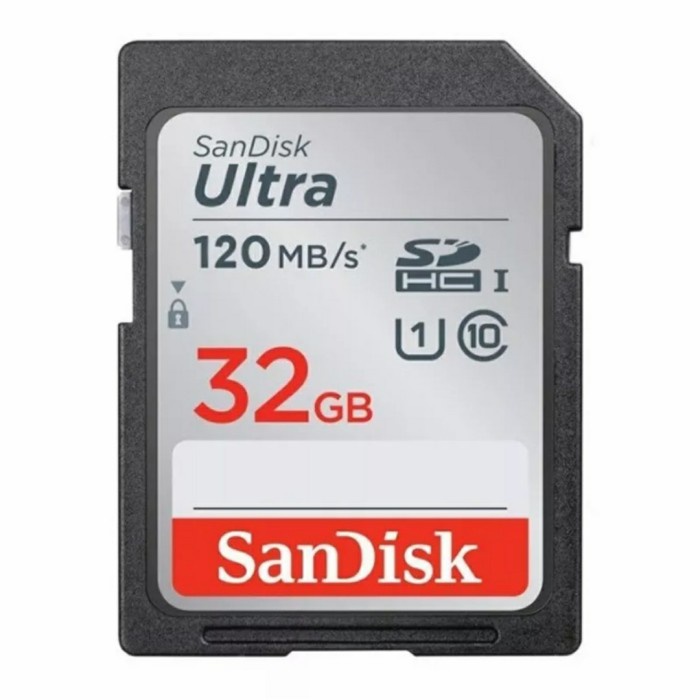 Sandisk Ultra SD Card Speed Up To 120MB/s Original for Kamera - 16GB/32GB/64GB/128GB