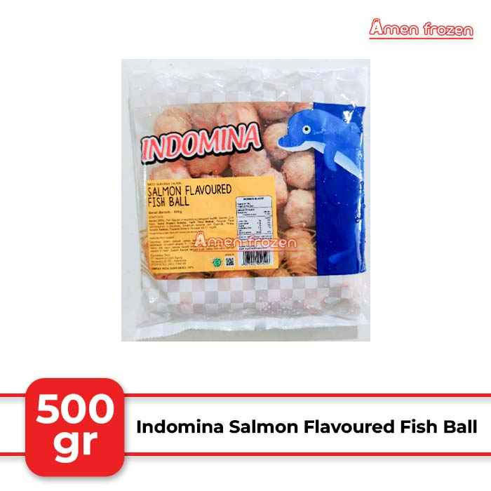 

INDOMINA SALMON FLAVOURED FISH BALL