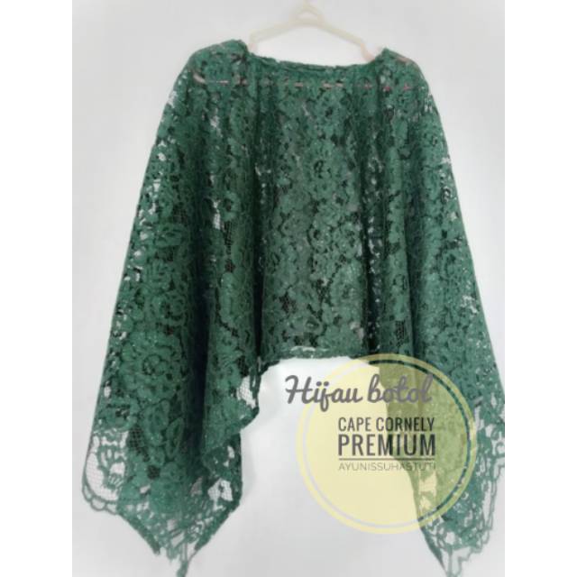 TERBARU ATASAN KEBAYA MODERN CORNELY/CAPE BROKAT CORNELY PREMIUM / KORNELI CAPE OUTER TERBAIK TEBAL