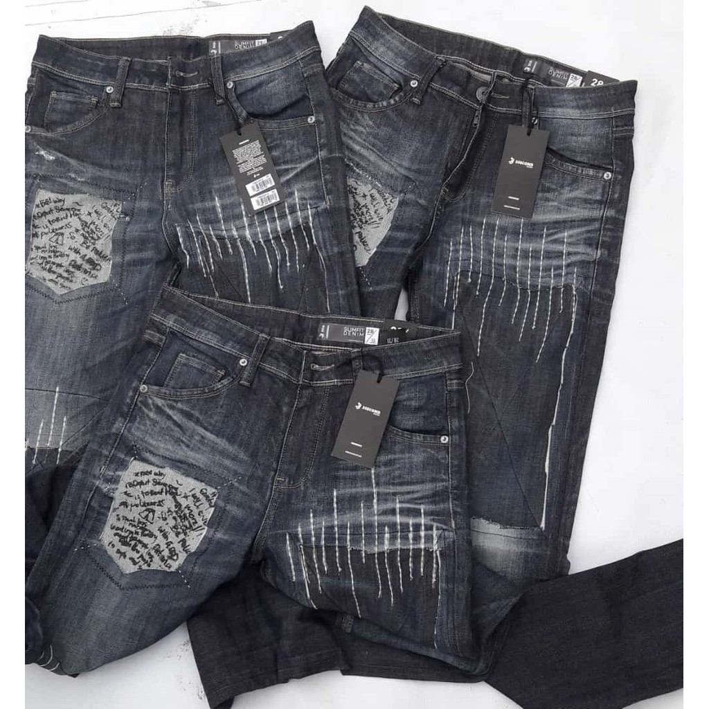 Celana jeans 3second Original