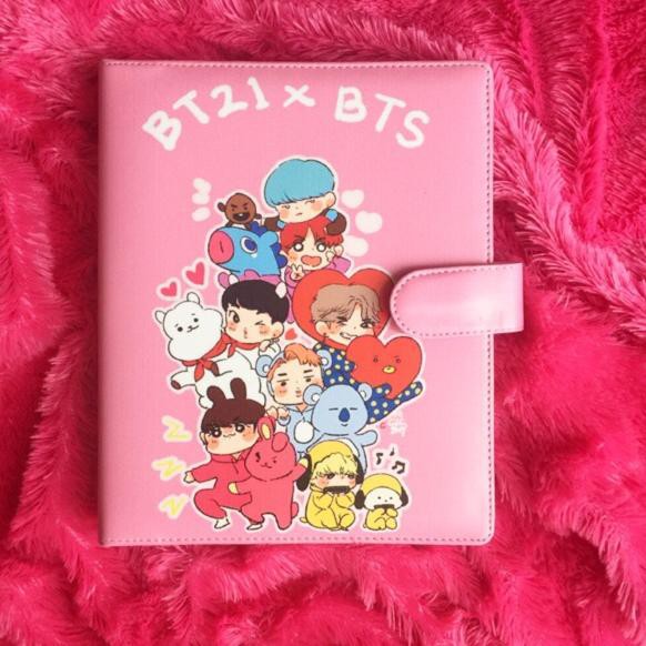 

Paling Sesuai.. BTS BT21 BINDER READY STOCK UKURAN A5/B5 by DODOO