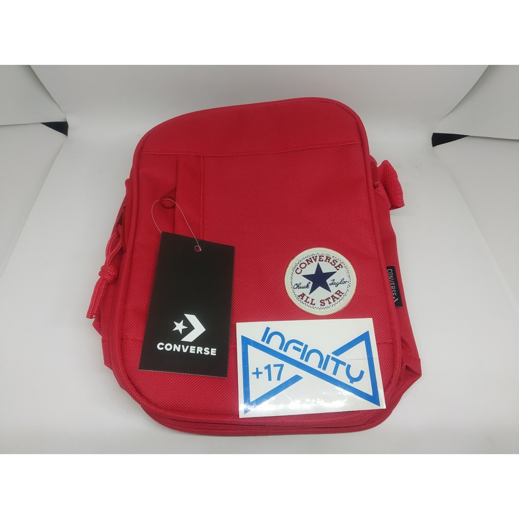 Converse Original CT All Star Crossbody/Sling Bag Red - Tas Converse Selempang Merah Unisex
