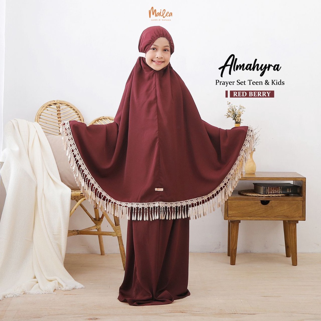 Mukena Anak Renda by Mukena Almahyra Mailea