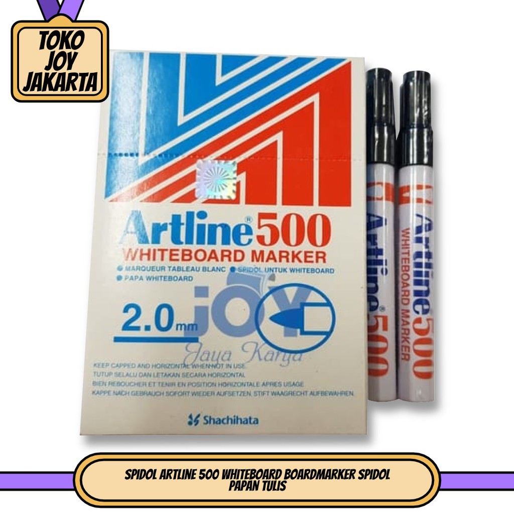 

Spidol Artline 500 Whiteboard Boardmarker Spidol Papan Tulis