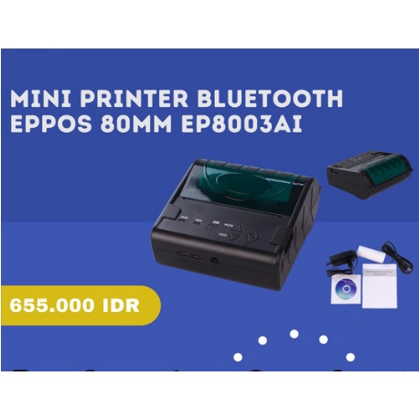 Printer Thermal Bluetooth Android Mobil 80mm EPPOS tipe EP8003AI