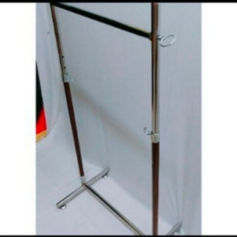 gawang bulat chrome ukuran 60 cm