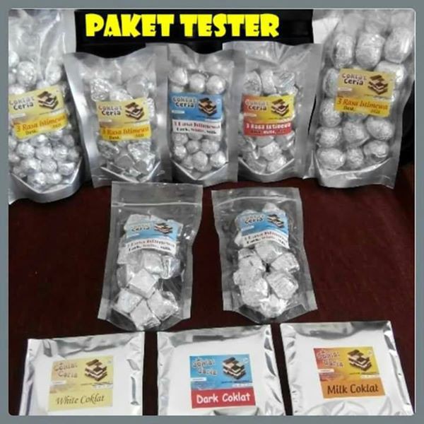 

coklat ceria paket tester