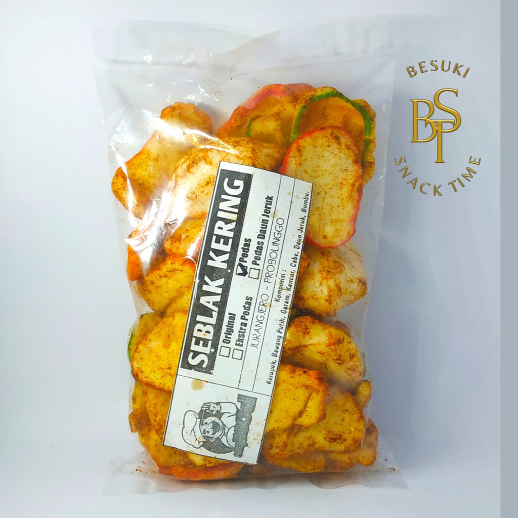 

esqifood - Sebring Kerupuk Seblak Kering Pedas Bantet Renyah Gurih Cemilan Snack Murah 60gr