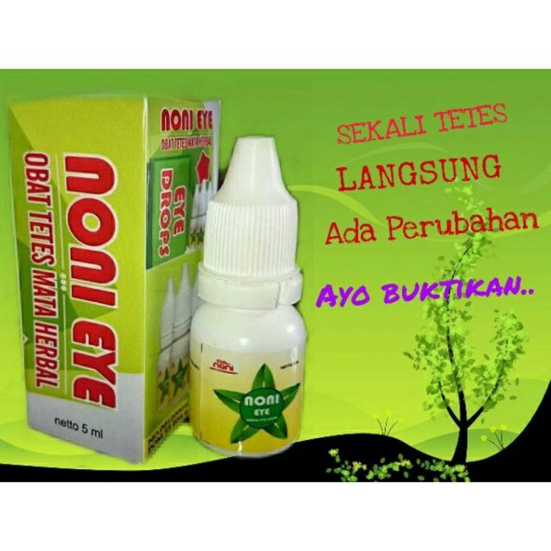 NONI EYE Obat Tetes Mata Mengatasi Mata Minus Silinder Plus Katarak Glaukoma Rabun Buram Mata Merah 