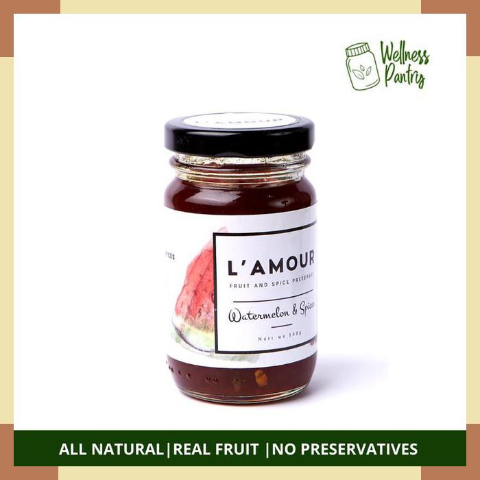 

L’amour Watermelon & Spices Fruit Jam Selai Buah 140g