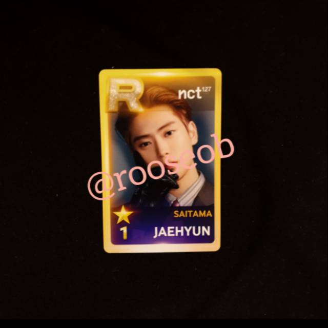 NCT 127 SAITAMA R CARD JAEHYUN