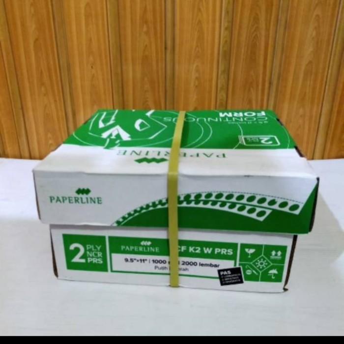 

Continuous Form Paperline 9,5 X 11 2Ply Prs :2 Ncr / Kertas Komputer