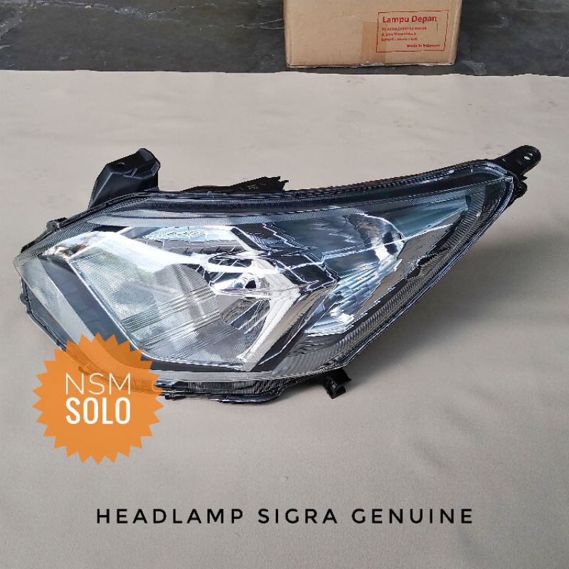 Headlamp Lampu Utama Mobil Daihatsu Sigra Toyota Calya Genuine Asli Original Kiri Kanan