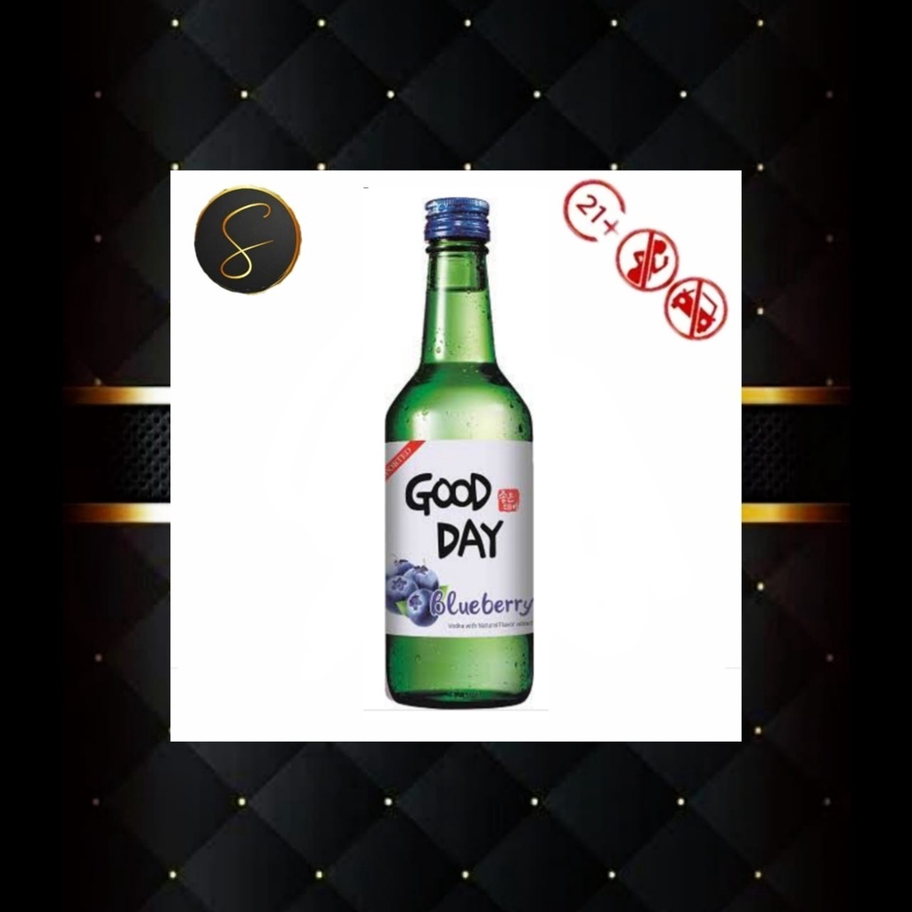 SOJU GOODDAY / GOOD DAY BLUEBERRY 360 ML IMPORT