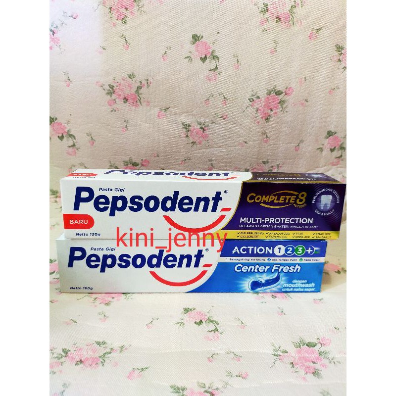 PEPSODENT COMPLETE 8 CENTER FRESH PEPSODENT COMPLETE 8