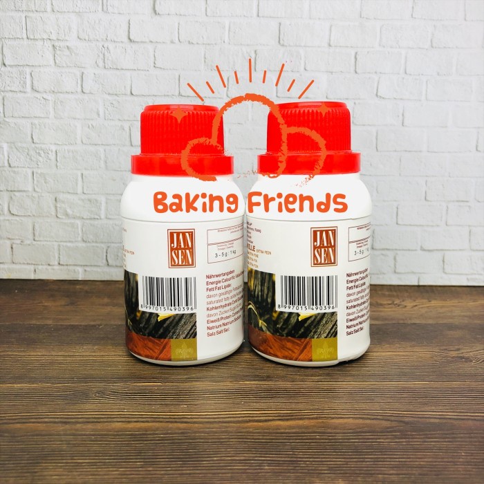 

Ht62D Jansen Vanilla Extract Fine 100Gr/Perisa Vanila 100 Gram Ht5Hh