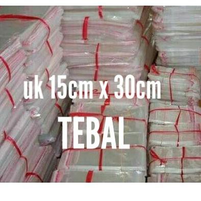 

SALEE!!!!.. Plastik opp seal plastik roti, cookies dan accessories 15 x 30cm (100 Lbr)
