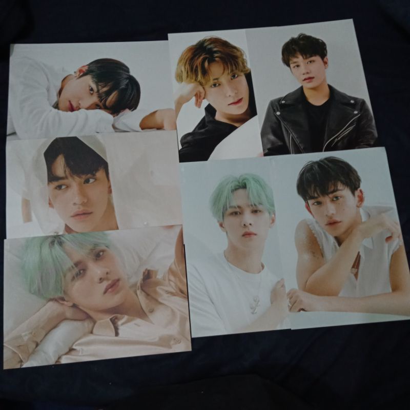NCT WAYV JAEHYUN TAEIL JUNGWOO KUN LUCAS SHARING A4 POSTER SEASON GREETING 2021 SG 21 SG21