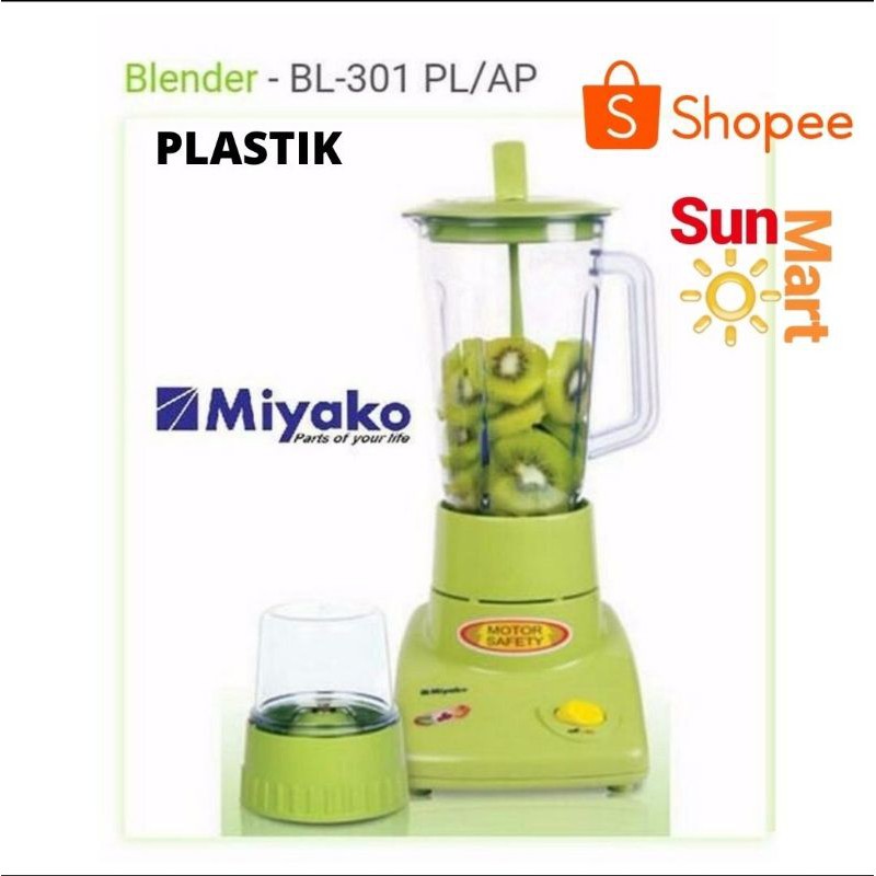 Blender Miyako 301 PL Plastik dry mill Dapat Membuat Bumbu Kering