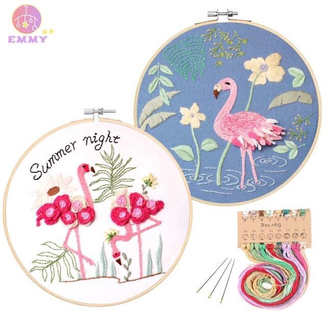 DIY Art Handmade Sulam Embroidery Kit Cross Stitch Craft