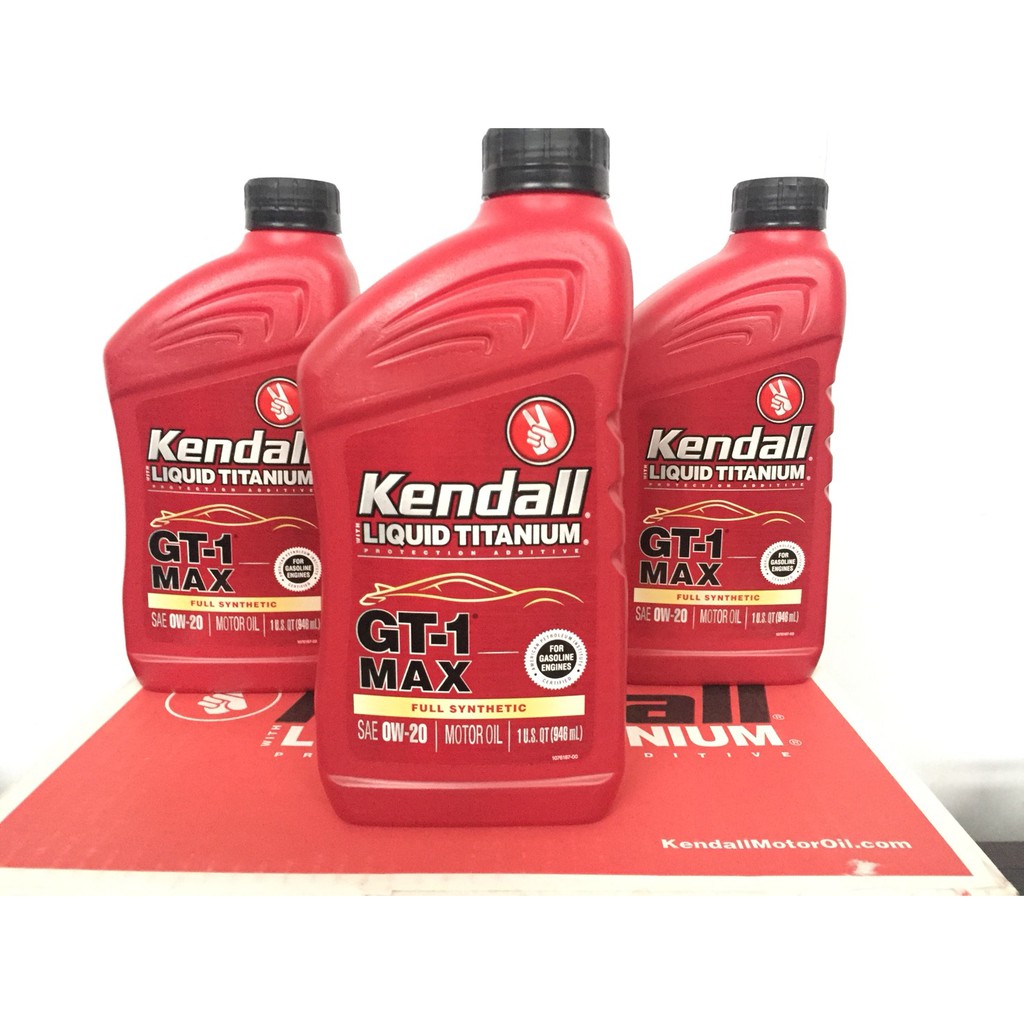 Jual Kendall Oil GT1 Max 0W 20 Fully Synthetic Shopee Indonesia