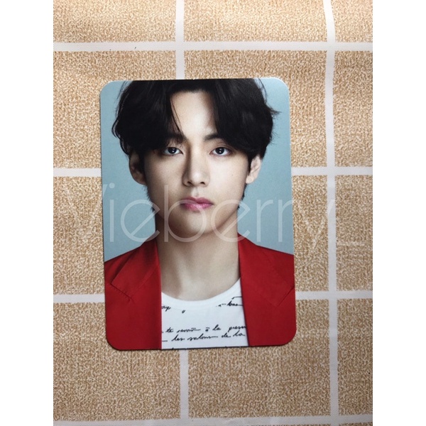PHOTOCARD PC BTS DICON GROUP TAEHYUNG V OFFICIAL