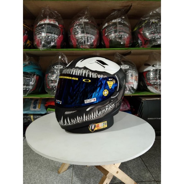 HELM KYT FULLFACE K2RIDER PAKET GANTENG
