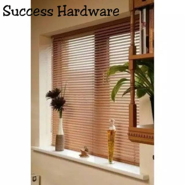 KRIS VENETIAN BLINDS 25MM 120X220CM-TIRAI PVC-VENETIAN BLIND TIRAI GULUNG PVC 25 MM 120X220 CM