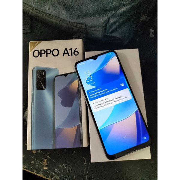 oppo A16 seken 4/64gb lengkap